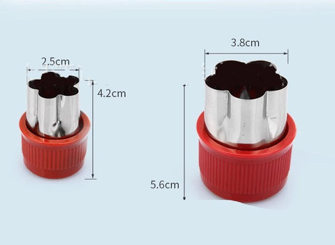 Stainless steel 8 piece set flower and vegetable fruit cut flower embossing die knife cutting die