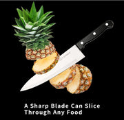 19-piece Knife Set, German Steel, Durable, Dishwasher-safe, Kitchen Knife Set With Built-in Sharpener For Chopping, Slicing, Dicing And Cutting