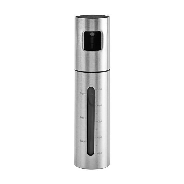 Stainless Steel Oil Sprayer Bottle for precise oil control, ideal for healthy cooking and barbecue.